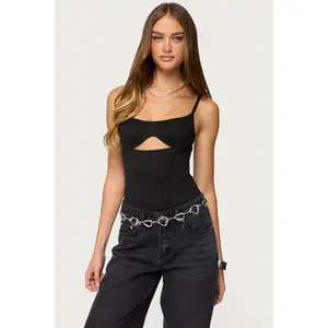 Shulah Cutout Cupped Bodysuit