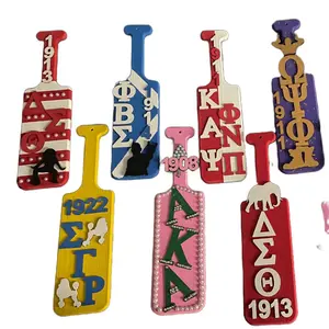 Custom 15" Greek Paddles - Personalized with Names & Years - Exodus 1034, Afam Mwkjgl, Deborah 417 - Established Dates Included