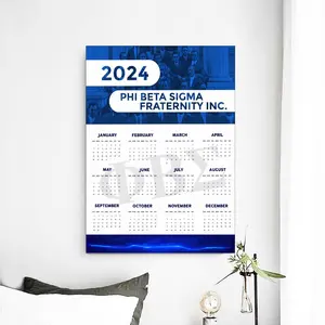 Phi Beta Sigma Frameless 2024 Calendar