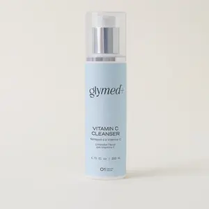 Glymed Plus Vitamin C Cleanser US-GM-126R 6.75 oz 200 ml Hydrating Glycerin Gentle Facial Skincare for Sensitive Skin Repair