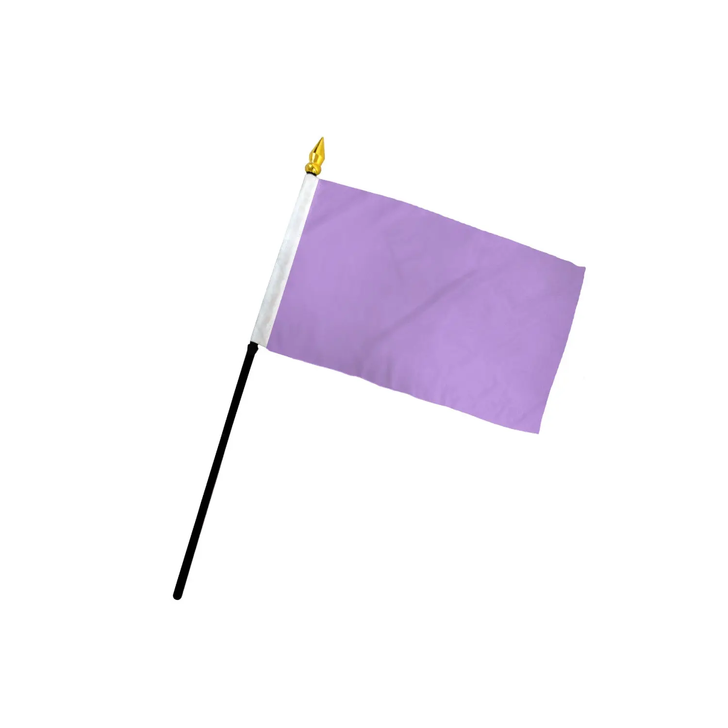 Pastel Purple & Mint 4x6in Polyester Stick Flag - Plastic Construction, Bright Print, Stitched Edge, Wedding Decoration, School & Tabletop Decorations, Home & Festive Party Backdrop Banner Accessory