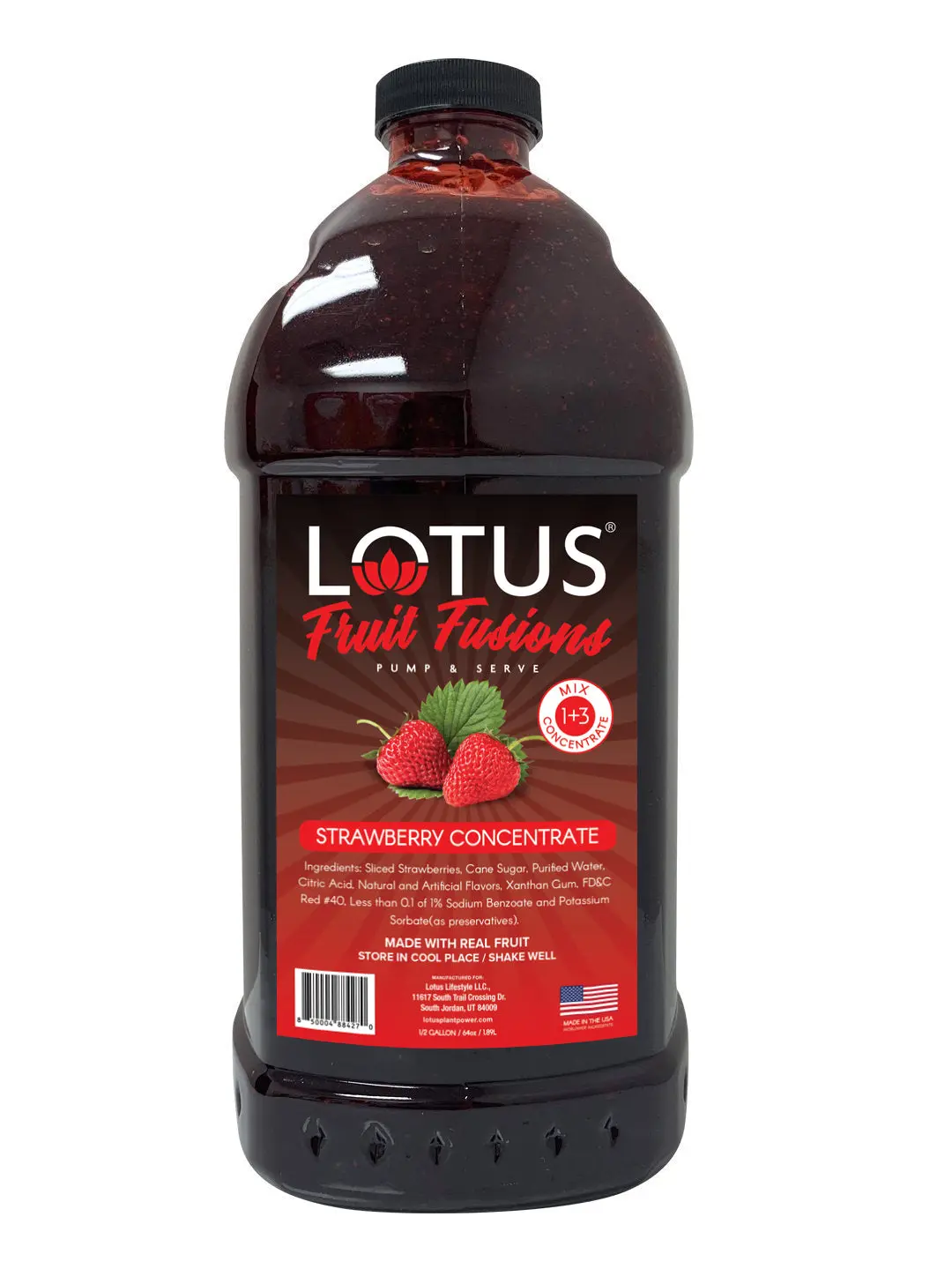Strawberry Lotus Fruit Fusion Concentrate Strawberry Lotus Fruit Fusion Concentrate