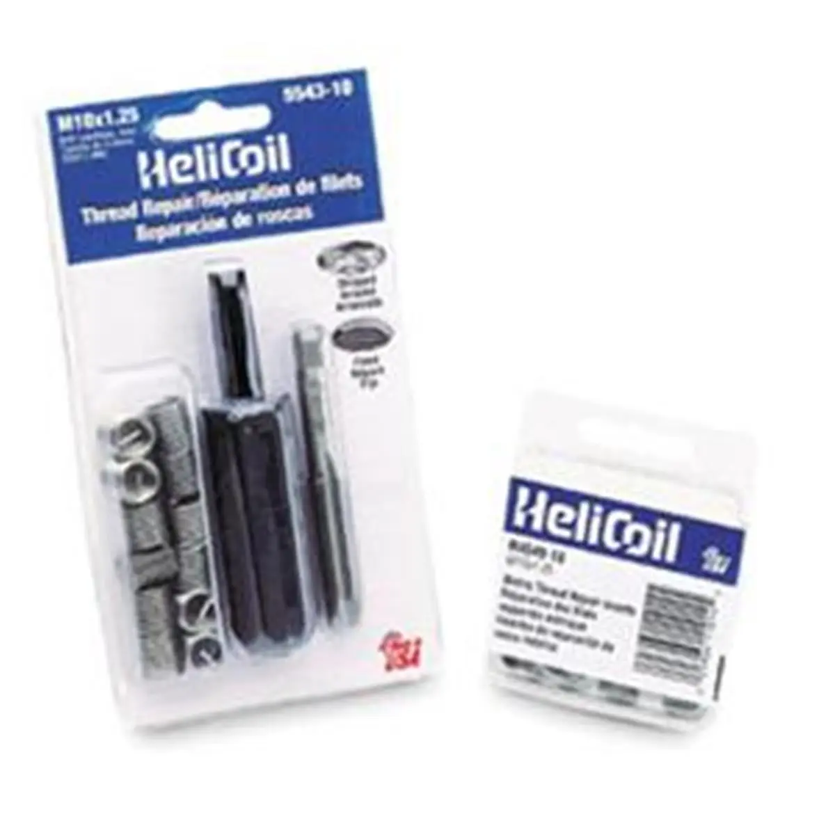 Helicoil HEL5546-12 Metric Thread Repair Tap + Inserts Mechanic Tool Set, M12x1.75 with 6 Inserts, Drill-Included Toolkit to Quickly and Permanently Restore Threads for Hand Tool Applications