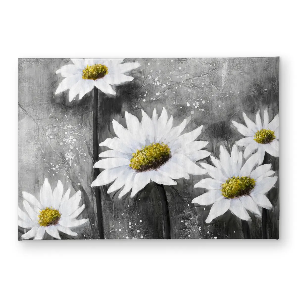 360 stand Durable Polyester Loop Indoor-Outdoor Door Mat, 17x24 in. Rustic Daisies Floral Design, CODM172410EY6, Household Textiles Carpet Rug for Home Decor, All-Weather Doormats, Anti-Slip Mold-Resistant Doormats, Daisy Pattern, Entryway Decor, Anti-Sli