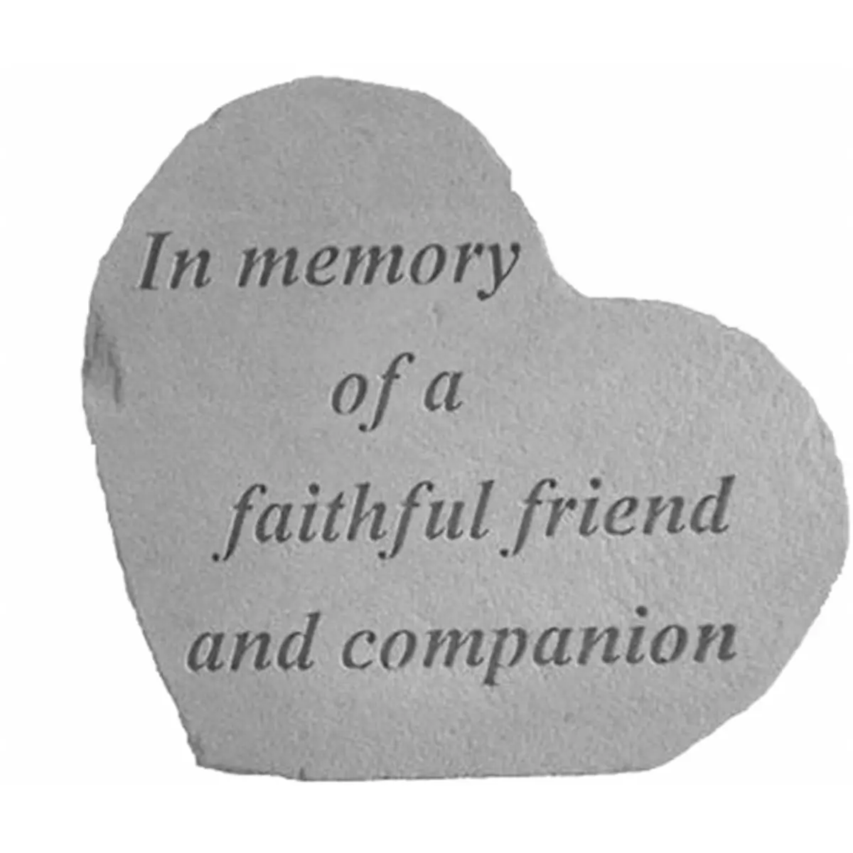 Kay Berry 08509 Small Heart Memorial Plaque, In Memory of Loved Ones or Friends for Home Decor
