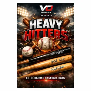 1-Box PYT #1 "Heavy Hitters" by VO Hobby - Baseball Bat - Signed Sports Memorabilia with COA from JSA, Beckett or Fanatics