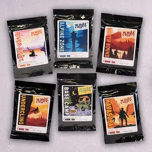 WNDR Flavor Exploration Coffee Flight Set - 1.8oz Bags, Medium Roasted, Premium Arabica Coffee, Sugar-Free, Carb-Free, Gluten-Free - Beverage