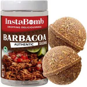InstaBomb Barbacoa Meal Bombs - 2 Bombs Per Jar, Feeds 18 People