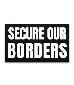 Secure Our Borders Decal