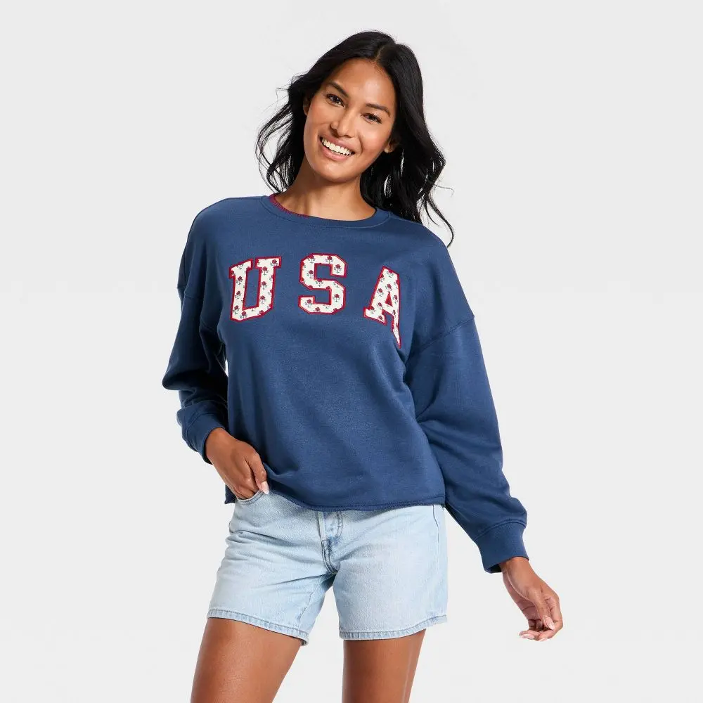 Women's Americana Pullover Sweatshirt - Universal