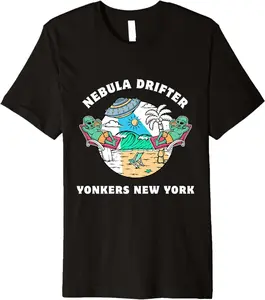 Nebula Drifter Yonkers New York Travel Outdoors Premium T-Shirt