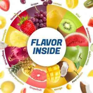 Snackathon Assorted Fruit Chews – 12 Flavors, 4 lb Bulk, 330+ Individually Wrapped Pieces