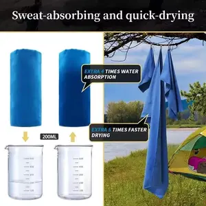 Microfiber Quick-Dry Sports Towel | 16"x31" Beach, Gym & Camping Towel