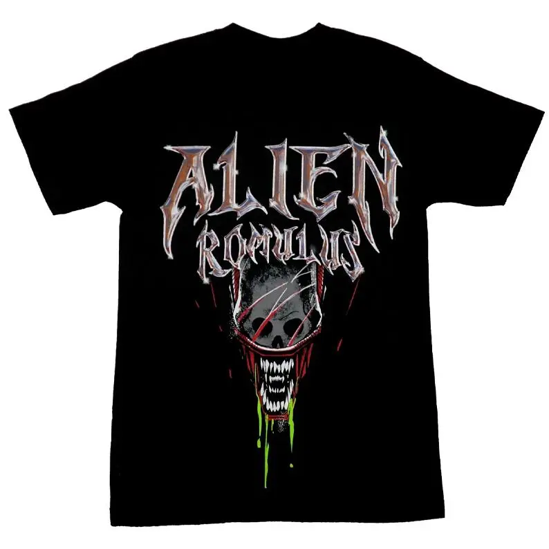 Xenomorph Vintage Sci Fi Horror Graphic Shirt Alien Romulus Facehugger Movie Fan Collection Tee XY310708