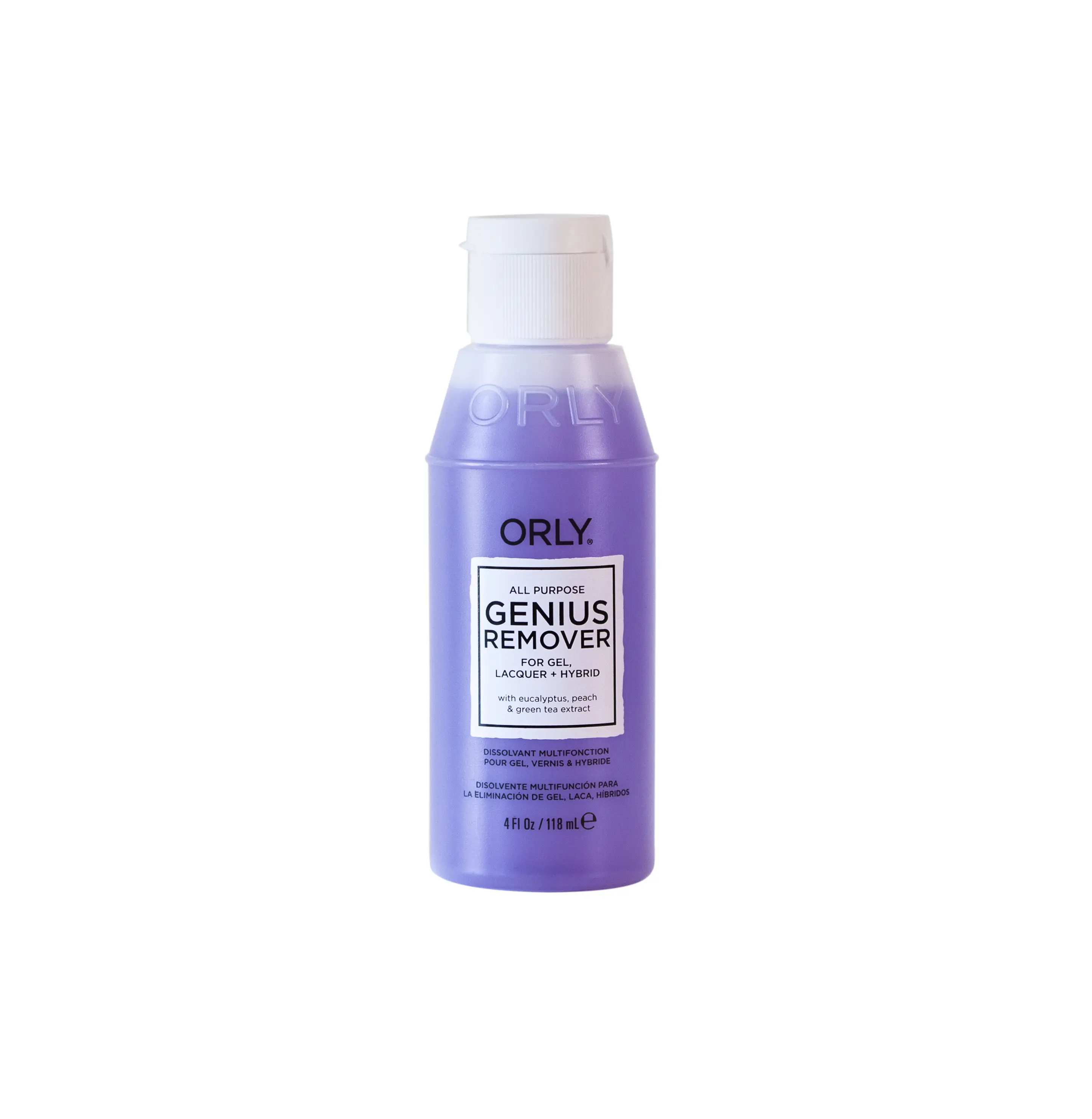 ORLY Genius Remover - All Purpose Gel & Nail Polish Remover - 4oz ORLY Genius Remover - All Purpose Gel & Nail Polish Remover - 4oz
