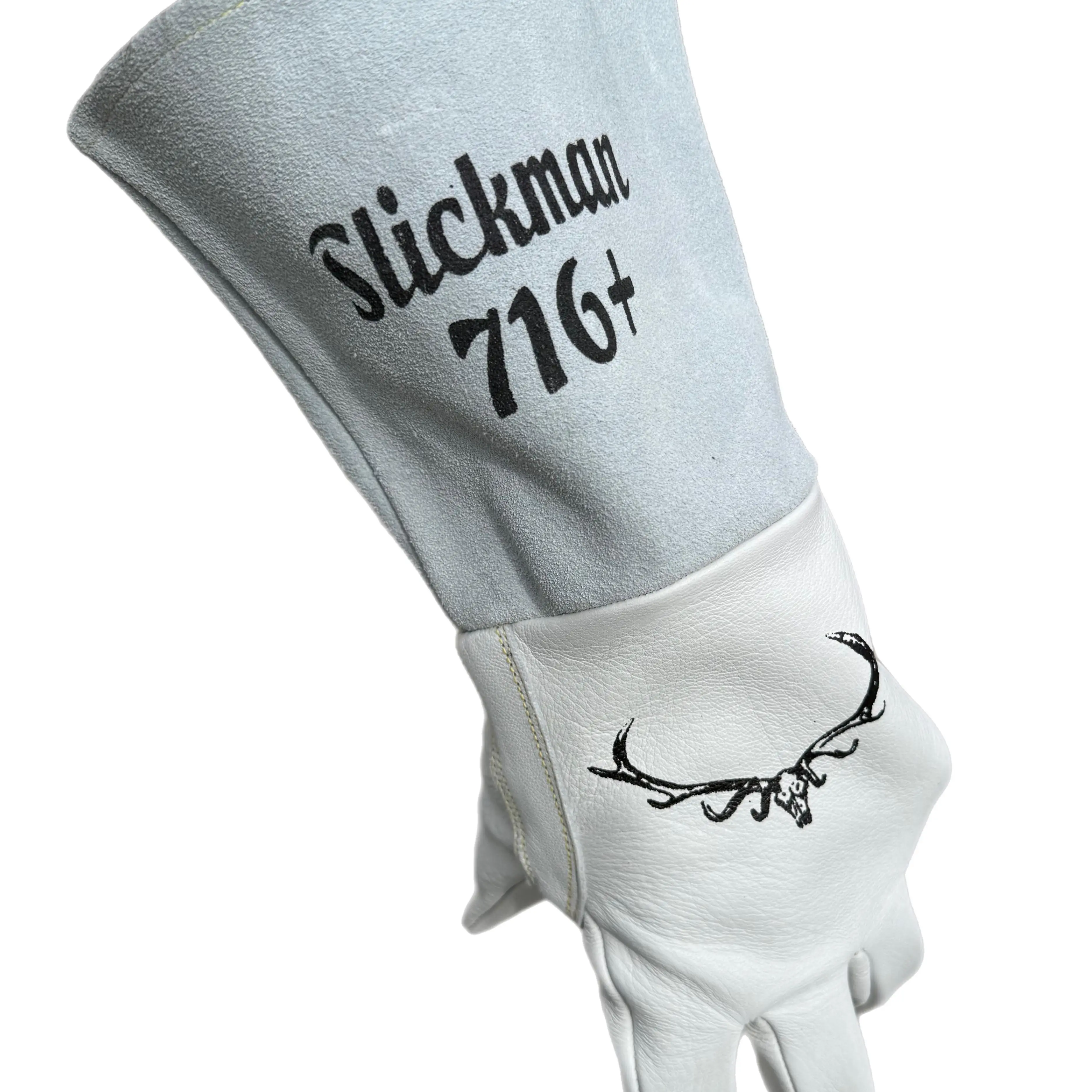 Slickman 716 Plus Elk Leather Tig Welding Glove - Premium