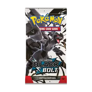 1x Black Bolt Booster Pack - Pokemon TCG