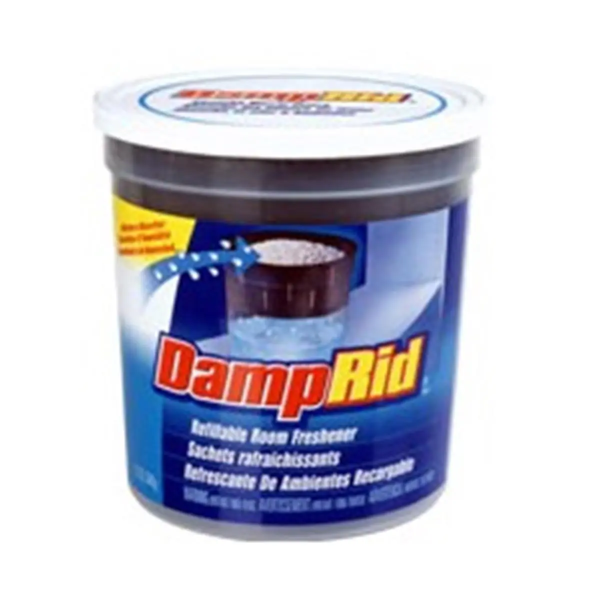 212 MAIN DampRid 12 oz. Refillable Eco-Friendly Moisture Absorber for Room Use, Absorbent