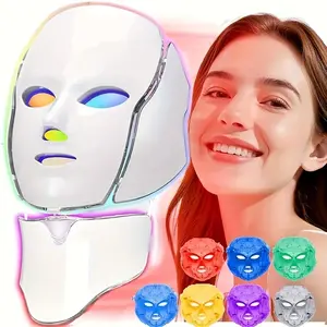 2026 New Facial & Neck Beauty Light Therapy Mask, Rejuvenates Skin, Charging Ergonomic Design, Skincare Tool, Facial Care Instrument, Ideal Holiday Gift