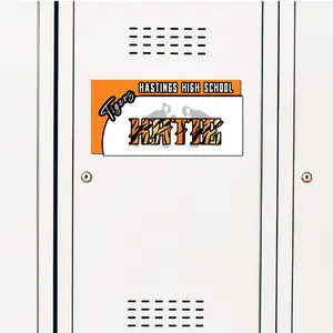 Rectangle Wrestling Locker Decoration