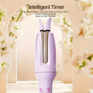 Rotating  Iron, Automatic  Iron, Fast Automatic  Iron with 4 Adjustable Temperatures, for Hair Styling curling