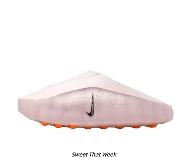 Light Pink Molded Perforated Slide Sandals Pink Orange Dual-Tone Dot Anti-Slip Sole Quick Dry Water-Friendly Shower Slides Unisex