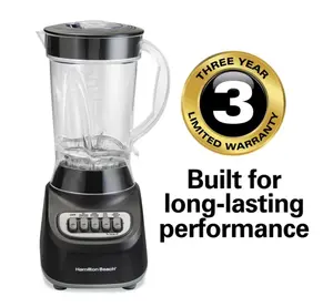 Smoothie Blender for Kitchen, 48 oz Jar for Smoothies and Shakes, Black