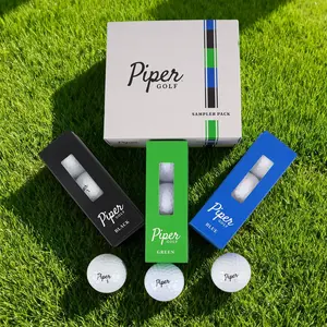 long-distance golf ball set, featuring a combination of surlyn and PU materials, allows you to hit the ball further. It's perfect for golf enthusiasts