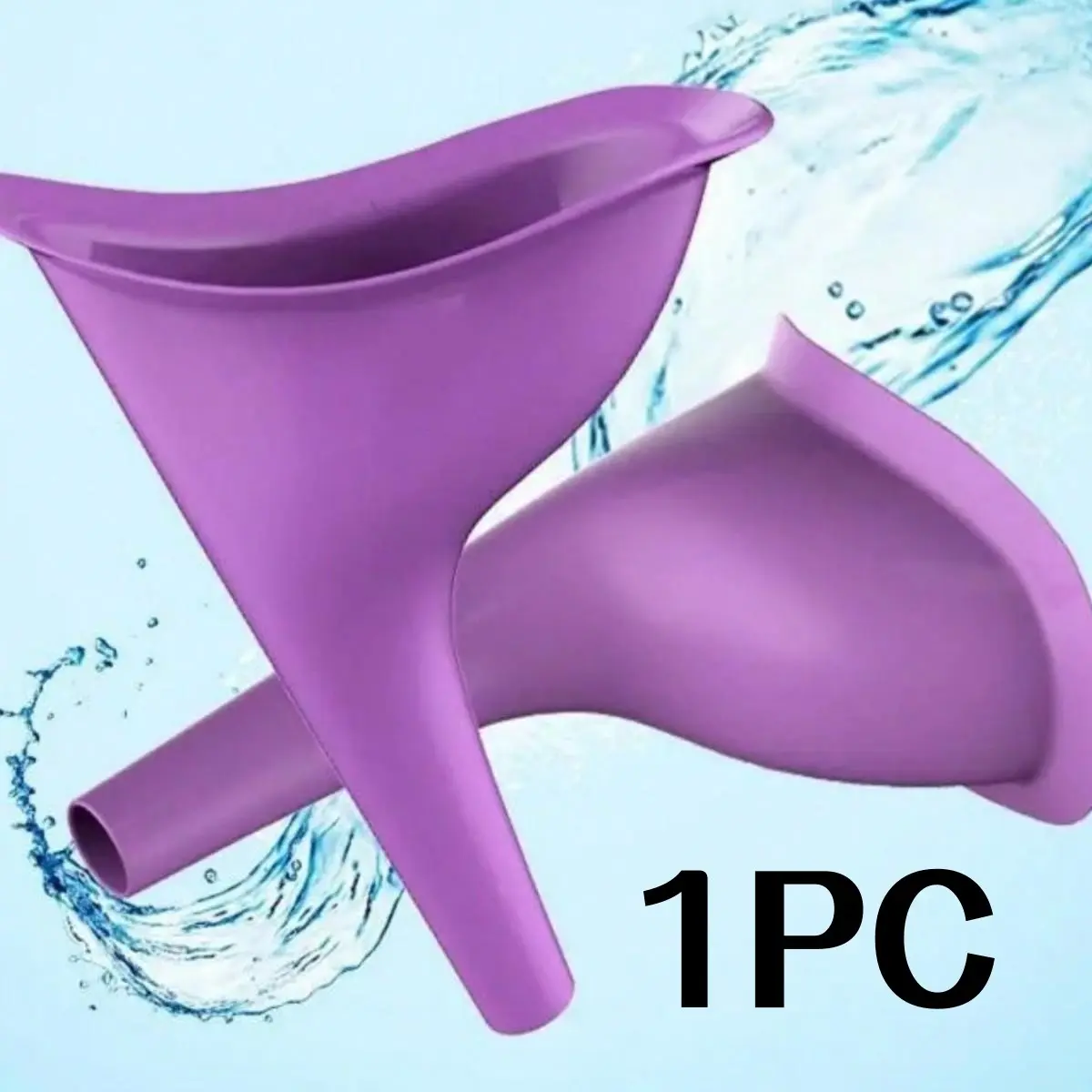 Portable Standing Urinal for Women, Car Toilet Emergency Urine Bag, Convenient Travel Companion, Essential for On-The-Go Use, Camping Gear, Camping Accessories, Travel Accessory, Travel Potty