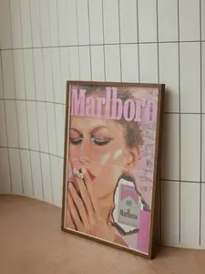 Gisele Bündchen Marlboro Print Magazine Poster Print