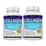 Toplux 5 - Type Collagen Peptides | 1800mg, US- Made| 90 Caps for Radiant Skin, Strong Nails & Joint Health Healthcare Supplement Colagen Edible Fitness Dietary Beauty