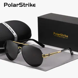 PolarStrike unisex fashionable full-frame polarized outdoor frog-eye sunglasses UV400