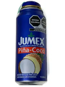 Jumex Mexicano de Piña y Coco 460 ml | Jumex Pineapple Coconut Fruit Beverage with Vitamins, 15.55 fl oz (460 mL)