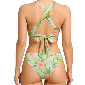 tropical bikini set