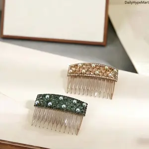 Shiny Korean Invisible Hair Comb, Elegant Styling Clip for Bangs