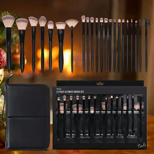 Professional Makeup Brush Set with Storage Bag, 22pcs/set Brushes for Powder & Foundation & Blush & Eyeshadow, Multifunctional Makeup Tool