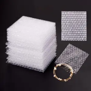 10x8cm Clear Plastic Bubble Out Bags, Cushion Wrap Pouches For Mailing And Packaging Useful Practical Convenient Small Business Supplies -Jewelry Making Display & Packaging Supplies