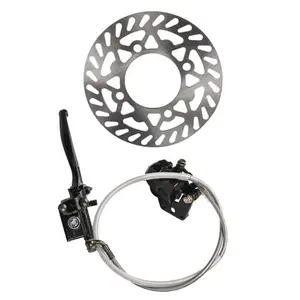 1130mm Motorcycle Hydraulic Front Master Cylinder Brake Caliper Assembly and Brake Rotor For SSR CRF Apollo Dirt Pit Bike Scooter 70cc 90cc 110cc 125cc 140cc 150cc