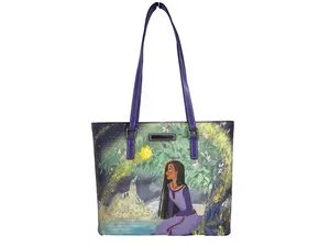 Pre-owned Dooney & Bourke Cotton, Leather Tote Bags Wish Asha Shoulder Bag Women's Tote
