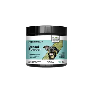 Dental Powder Breath Freshener andTeeth Cleaning DentalCare for Dogs PlaqueTartar Remover with Postbiotic-30Scoops Pet Care Finger Cot Insert Probiotic ToothpasteEnamel Repair Health Sticks for Dogs Freshener DentalWipes Rechargeable blackfriday