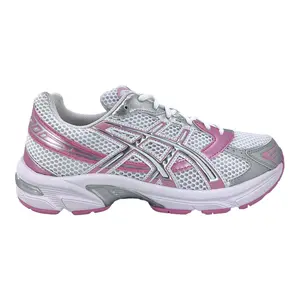 Women's ASICS Gel-1130 Casual Footwear - White, Pure Silver, PSY Pink Women's Shoe, Sneaker, Trainer, Sports Shoe