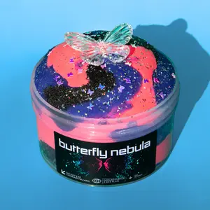Butterfly Nebula - OG Slimes 7 oz Icee x Ground Pumice x Buttercream Slime