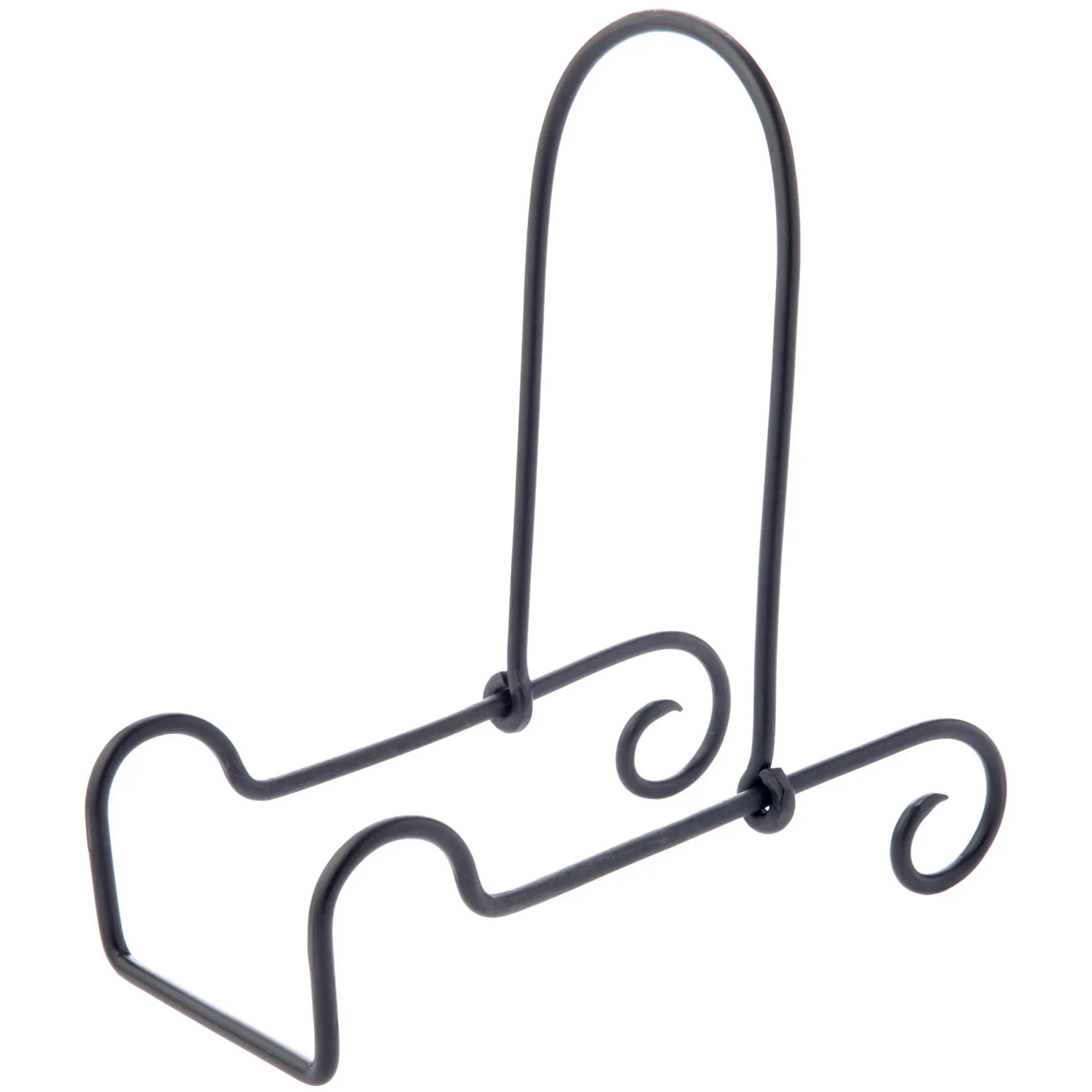 Bard's Adjustable Wrought Iron Bowl or Deep Platter Stand, 10" H x 5" W x 8.75" D (For 9" - 11" Bowls or Deep Platters)