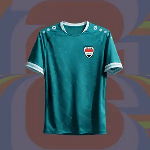 2026 Iraq National Soccer Team Style Jersey Home Shirt, Patriotic Football Jersey, All Over Print Unisex Soccer Jersey, Sports Fan Apparel Top