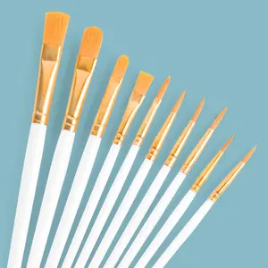 Acrylic Brushes Set Art Students Special Oil Painting Pen Water Chalk Nylon Wool Watercolor Pen Set Beginner Painting Tools Student Art Supplies Line Pen Hook Line Pen Brush Combination