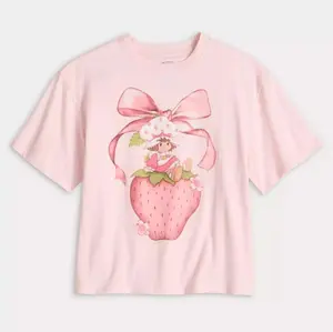 Strawberry Shortcake Graphic Shirt, Retro Y2K Cartoon Tee, Pink Aesthetic Only Shirt, Vintage 90s Style Top for Youth and Adult Gift