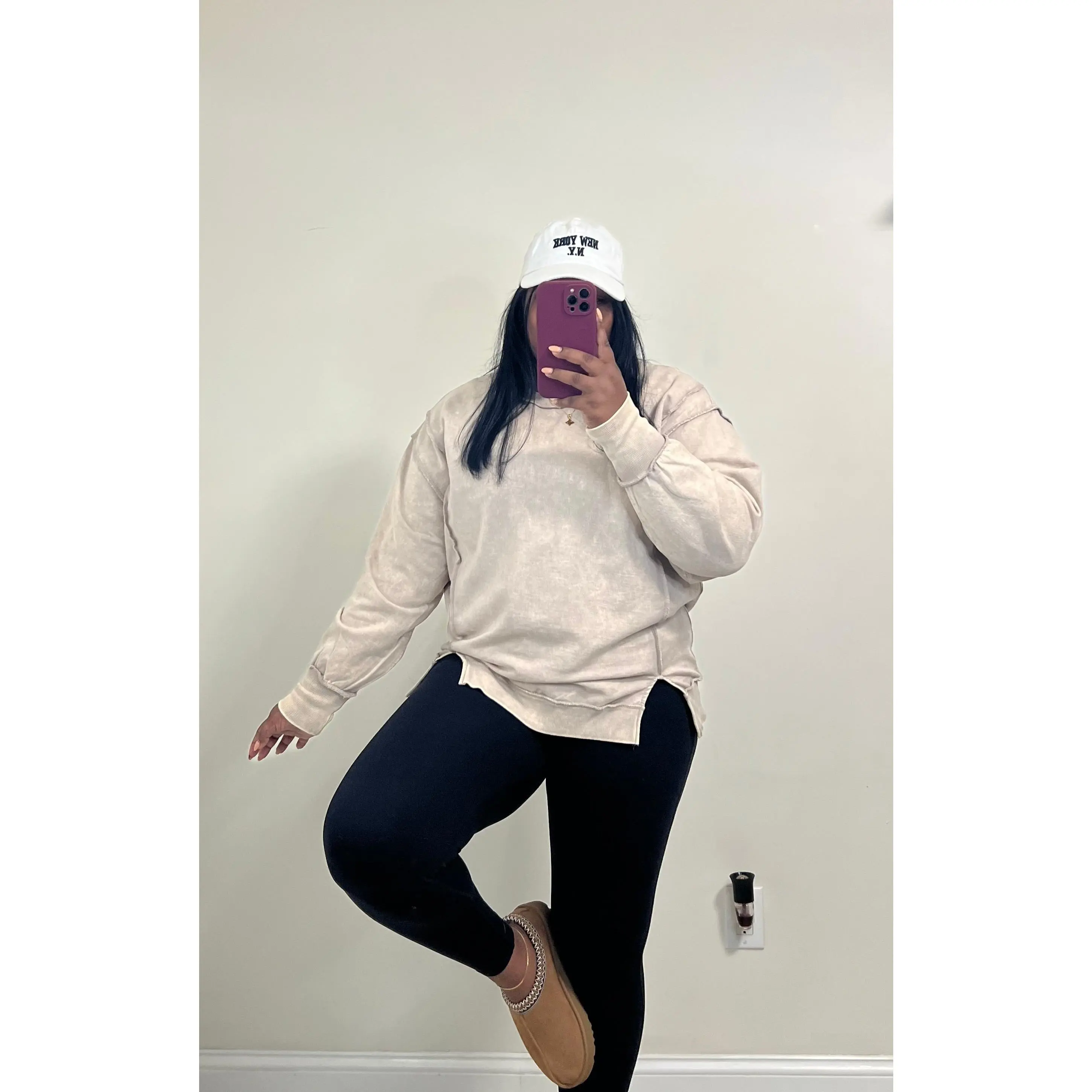 Ava Pullover (Taupe)
