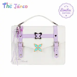 THE JUNCO Official Limited Edition Demon Slayer Ita Bag Butterfly Shinobu Themed Multi-way Crossbody Backpack for Anime Fans Compact Storage Everyday Use