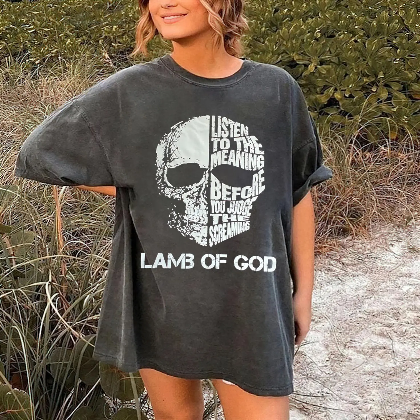 Lamb of God Heavy Metal Aggressive Style Gift For Fans T Shirt