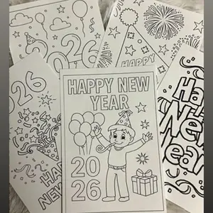 5  coloring sheets 2026 2 random crayons